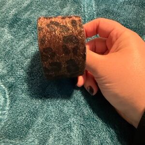 Paparazzi Brown and Black Leopard Bracelet